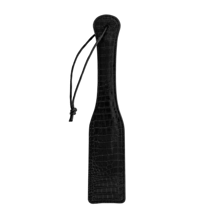 Шлепалка BLAZE LUXURY PADDLE CROCO BLACK