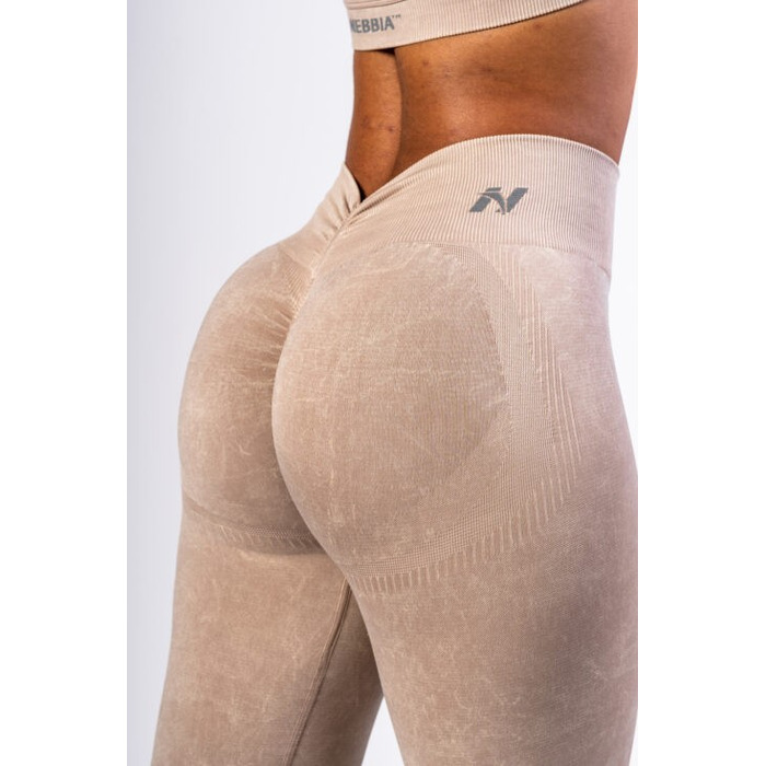 Легінси Nebbia Seamless High-Waist Leggings MAXIMUM PUSH-UP Cream 302