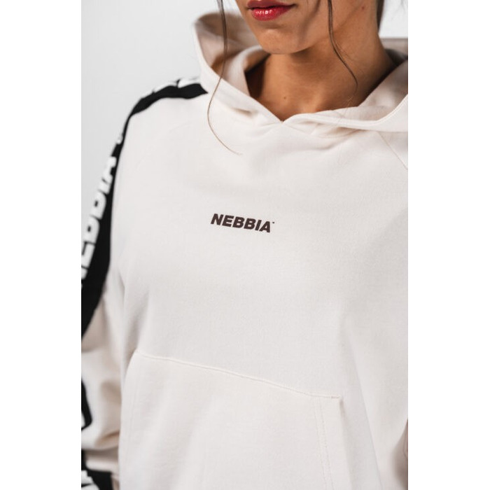 Худі Nebbia Classic Hoodie OFF-DUTY Dark Cream 489