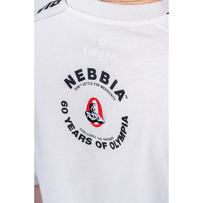 Футболка Nebbia Washed Oversized T-Shirt GOLDEN AGE Light Grey 790