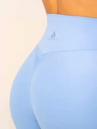 Леггинсы Ryderwear NKD High Waisted Scrunch Leggings - Blue