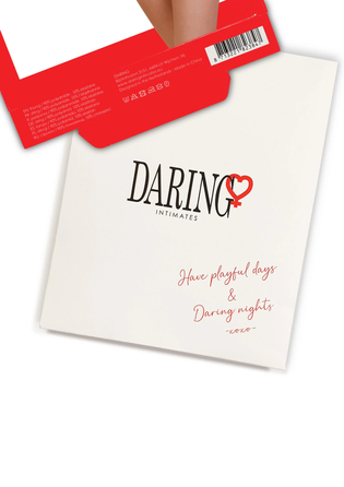 Трусики з відкритою інтимною зоною S/M Delphine Daring Intimates, чорні