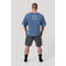 Футболка Nebbia Washed Rag Top GOLDEN AGE Blue 788