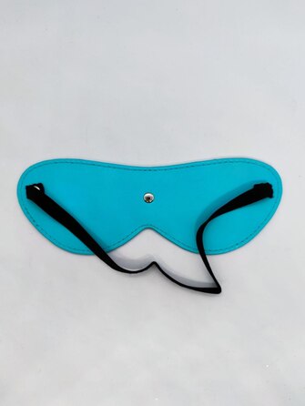 Маска на глаза с заклепками DS Fetish Blindfold blue