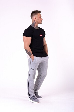 Спортивні штани Nebbia Side Stripe Retro joggers 154 Grey