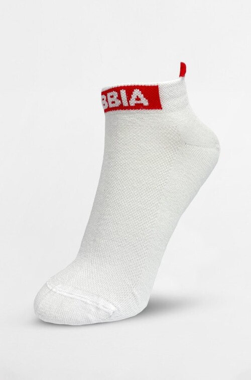 Носки NEBBIA 'SMASH IT” ankle length socks White 102