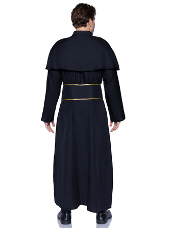 Костюм католицького священика Leg Avenue Priest 2 предмети, чорний, M/L