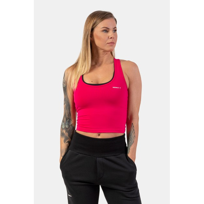 Майка Sporty Slim Fit Crop Tank Top 422 Pink