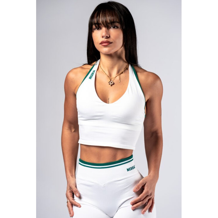 Топ Nebbia CLUB D’OR, белый, с перекрещивающейся спиной