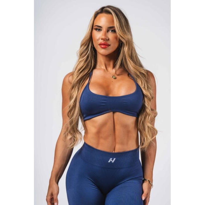 Топ Nebbia Lift-Up Sports Bra FLOW SEAMLESS Blue 495