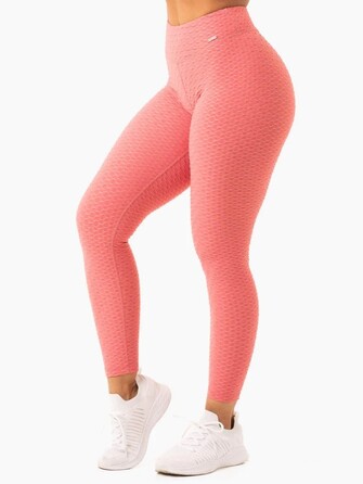 Леггинсы Optic Scrunch Bum Leggings - Lipstick Pink