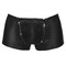 Боксери труси зі стразами по блискавці Sven Joy Ment Men's Pants, чорний, L