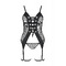 Корсет та стрінги чорний S/M BETH CORSET - Passion