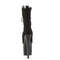 Ботинки Pleaser Enchant-1041FS *Каблук 8 дюймов, открытый носок 3 3/4 дюйма, боковая молния, черная замша/черный