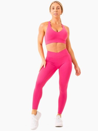Топ NKD Cross Over Sports Bra - Fuscia