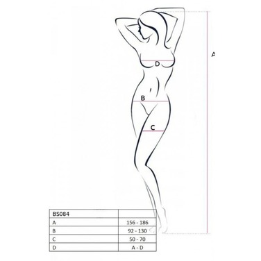 Комбинезон с вырезами в области живота BS084 black