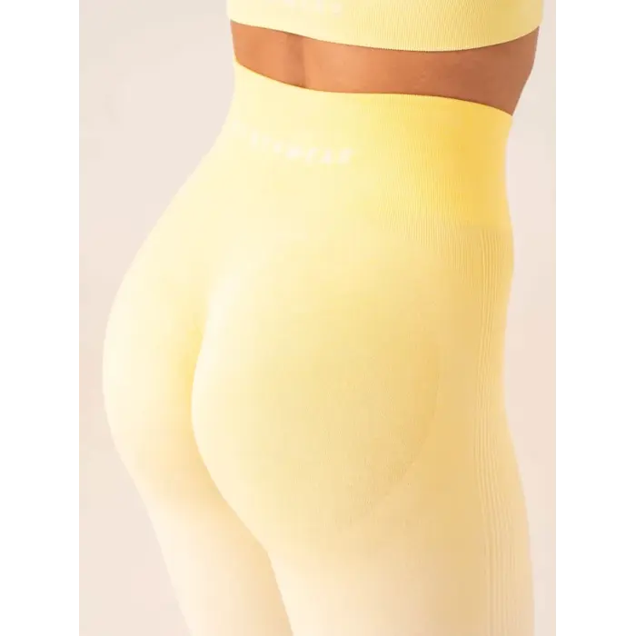 Леггинсы Ryderwear Ombre Seamless Leggings - Lemon Ombre
