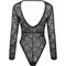 Сексуальне ажурне боді з рукавами Obsessive Merlys teddy M/L