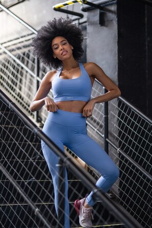 Легінси Active High Waist Smart Pocket Leggings 402 Light Blue
