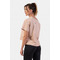 Футболка Nebbia Organic Cotton Loose Fit 'The Minimalist” Crop Top 417 Salmon