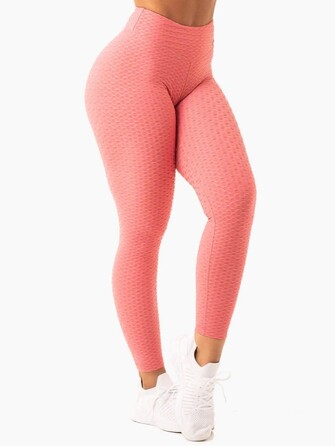 Леггинсы Optic Scrunch Bum Leggings - Lipstick Pink