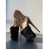 Захисти для Взуття Velvet Shine для Pole Dance Heels Блиск Захист та Сценічний Ефект - чорний у смуги