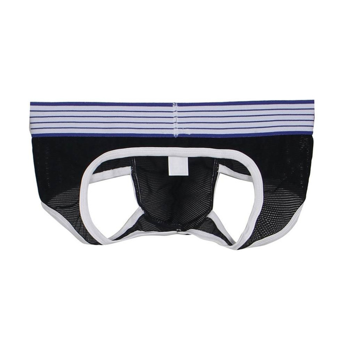 Мужские трусы Star Night с открытым доступом сзади, черные, L