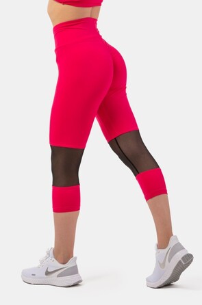 Легінси High-Waist ¾ Length Sporty Leggings 406 Pink