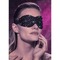 Маска із закритими очима зі стразами CalExotics чорна