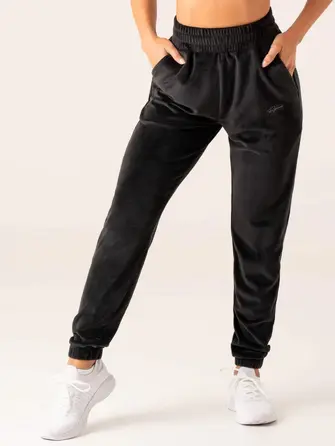Брюки Ryderwear Velour Track Pant - Black