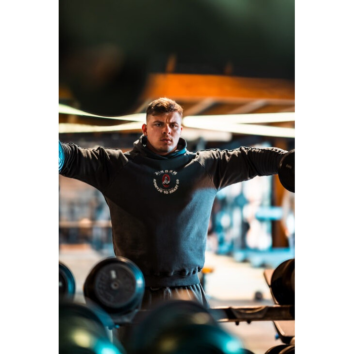 Худі Nebbia Washed Hoodie HERITAGE Black 793