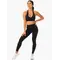 Леггинсы Ryderwear Hybrid Full Length Leggings - Black Leopard