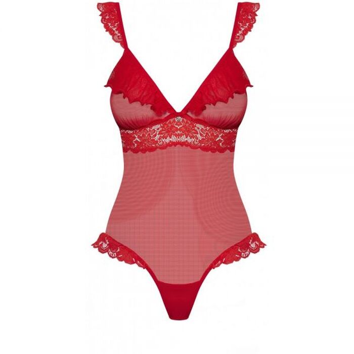 Боди Obsessive 863-TED-3 teddy L/XL