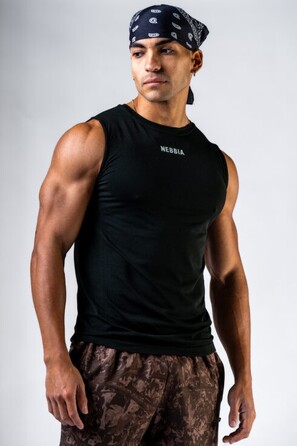 Майка Nebbia Seamless Tank POWER Black 899