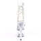 Ботильоны Pleaser Adore-1018C *7 дюймов, каблук, 2 3/4 дюйма, открытый носок и пятка, молния сбоку, прозрачные