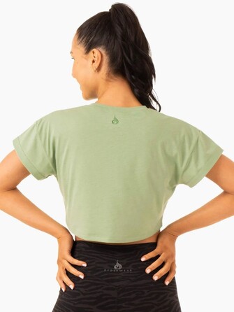 Топ Energy Cap Sleeve T-Shirt - Jade Green