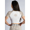 Топ Nebbia Crop Top Leopard '97 PRIMAL Cream Leopard 861