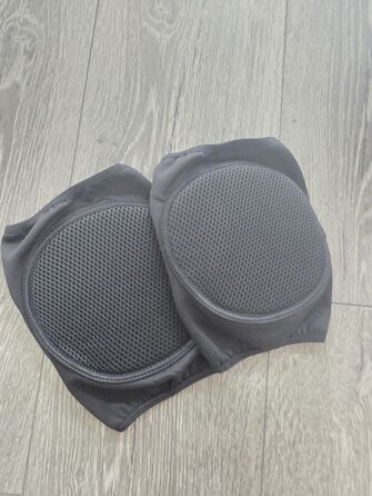 Наколінники для занять Twerk та POLE DANCE Чорні (коліно сітка)