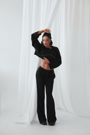 Штани-кльош Victory Bell-bottomed black