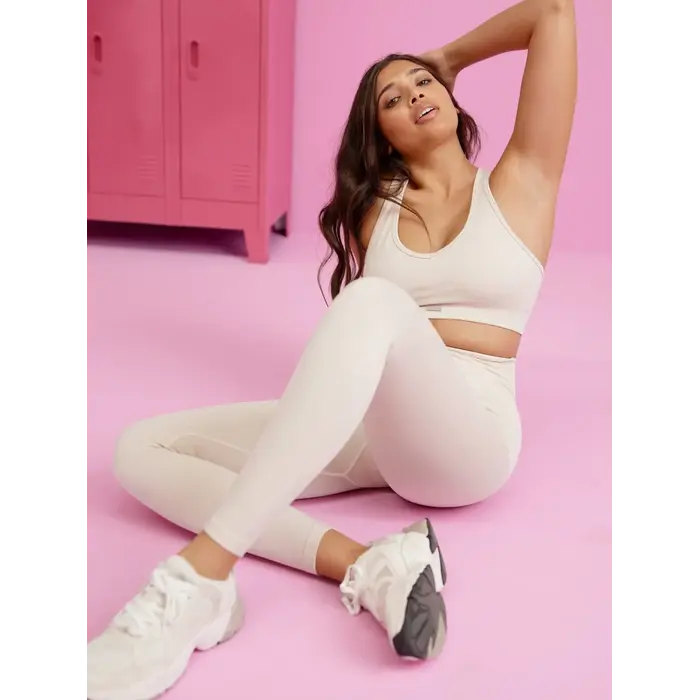 Леггинсы Ryderwear Focus Scrunch Seamless Leggings - Chalk Marl