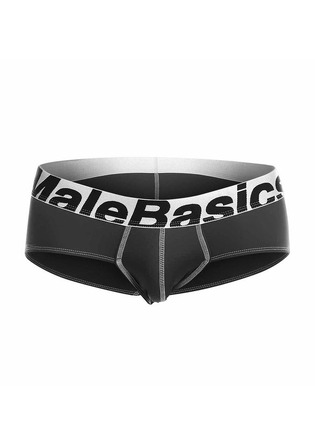Мужские трусы MaleBasics Microfiber Brief из микрофибры, черные, S