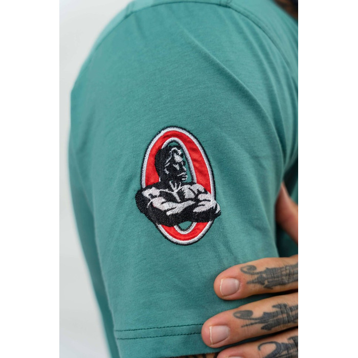 Футболка Nebbia Loose T-shirt DEDICATION Green 709