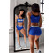 Топ Nebbia Double Layer Light-Support Sports Bra Flex Blue 241