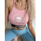 Спортивный топ Fitzona ROSE ELASTICWAISTBAND для фитнеса и йоги