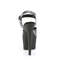 Босоніжки Pleaser Adore-708N-DT *7 дюймів на підборах, 2 3/4 дюйма з ремінцем на щиколотці, сірі/чорні