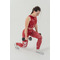 Топ Nebbia Crop tank top ROUGH GIRL Red 617