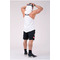 Майка с капюшоном NEBBIA NO EXCUSES Tank Top with a Hoodie 173 white