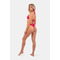КУПАЛЬНІ Nebbia ТРУСИКИ HIGH CUT V-SHAPE BIKINI BOTTOM PINK 456