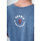 Футболка Nebbia Washed Rag Top GOLDEN AGE Blue 788