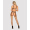 Комплект з поясом для панчох Obsessive Nudelia set L/XL